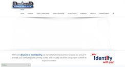 Desktop Screenshot of diamondbusiness.net